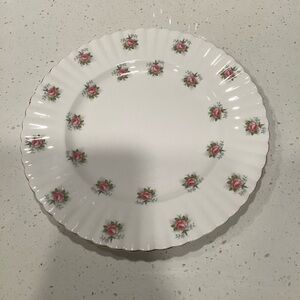 Vintage Royal Albart  Plate “forget me not” Bone China